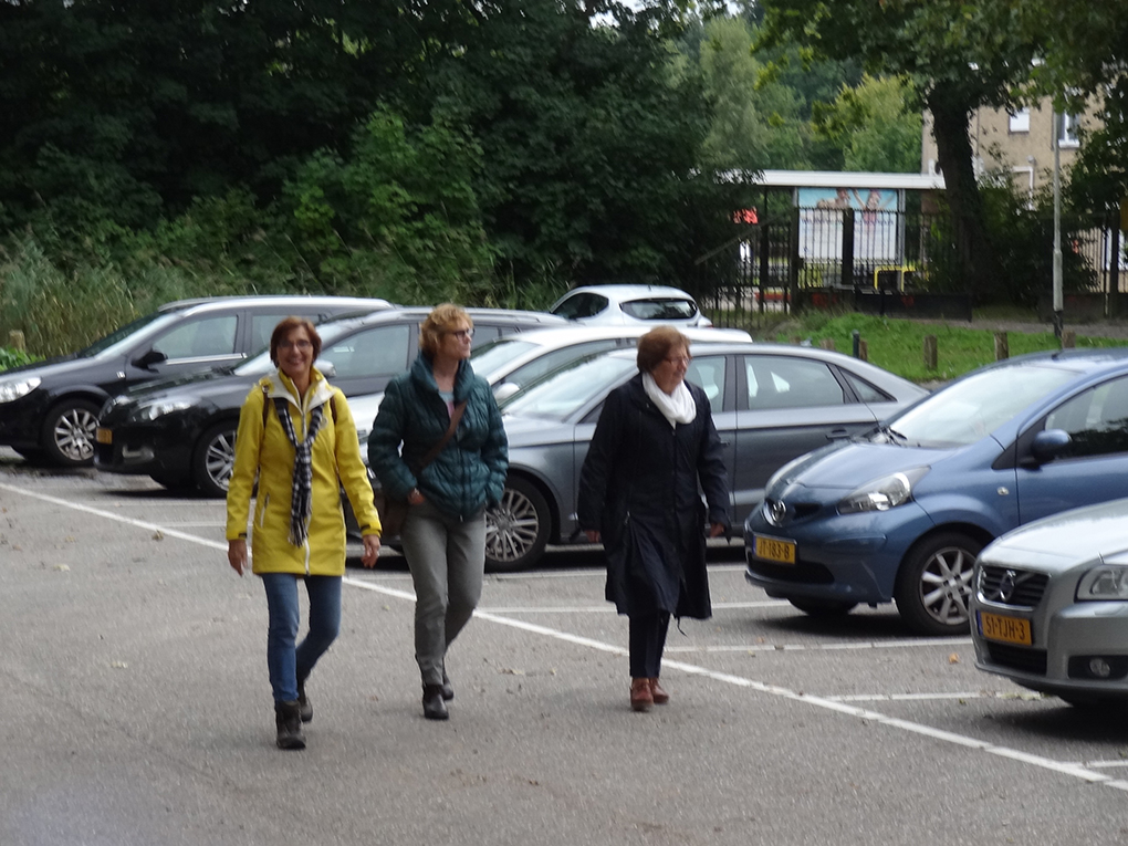  Uistapje 2017, rondleiding in de natuur en uitleg van de natuur. 